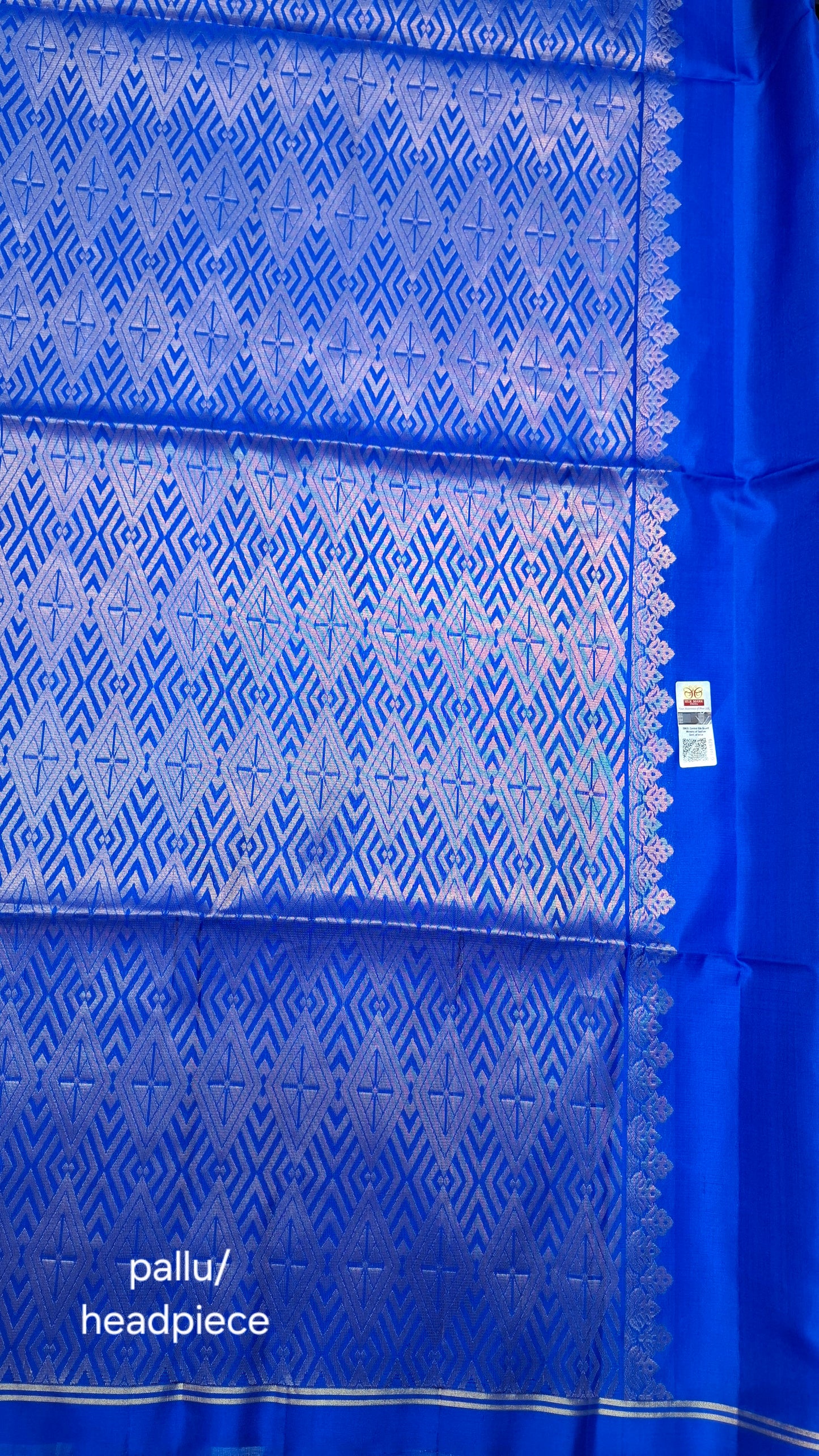 ROYAL BLUE PURE KANJIPURAM SOFT SILK