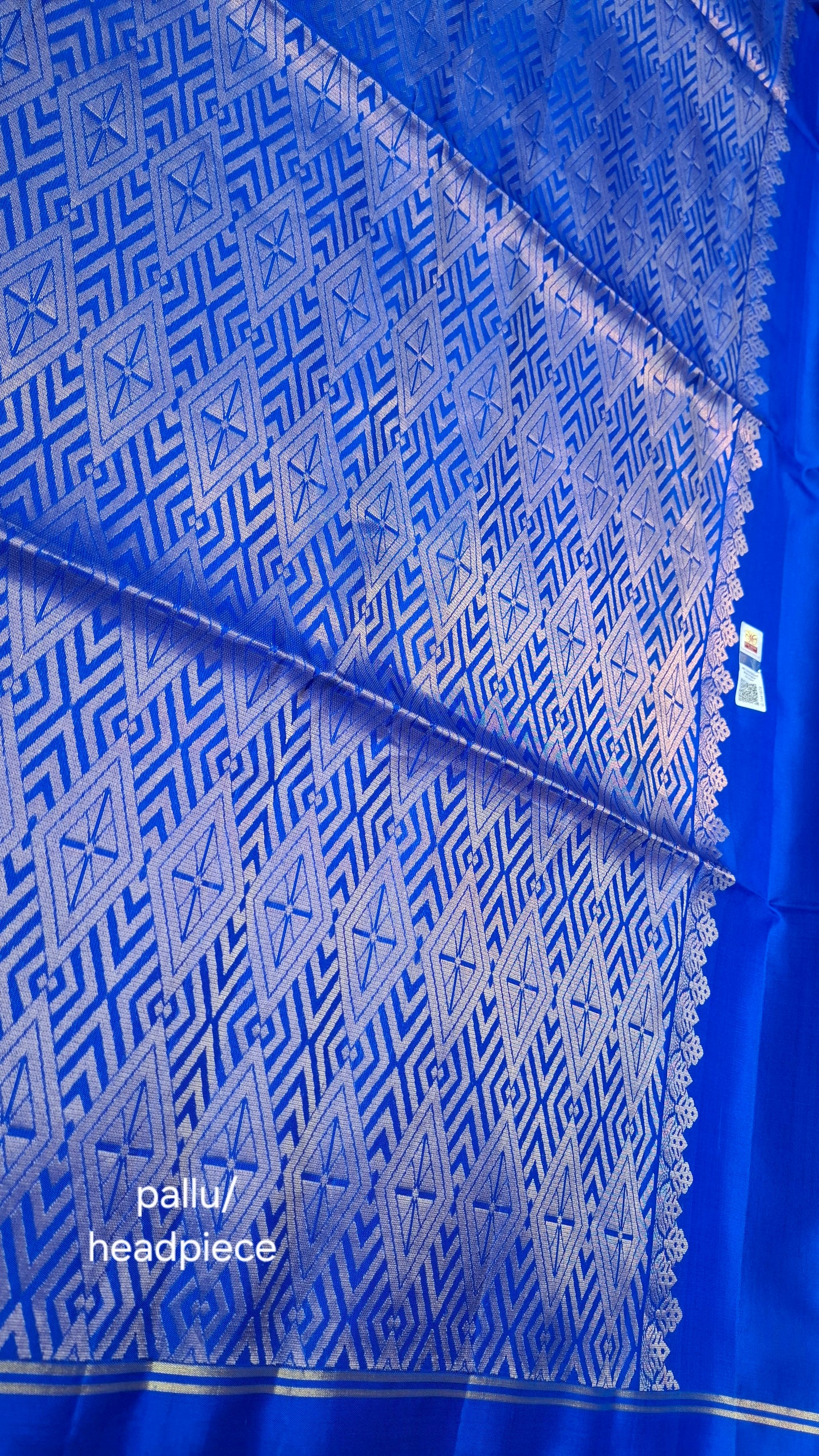 ROYAL BLUE PURE KANJIPURAM SOFT SILK