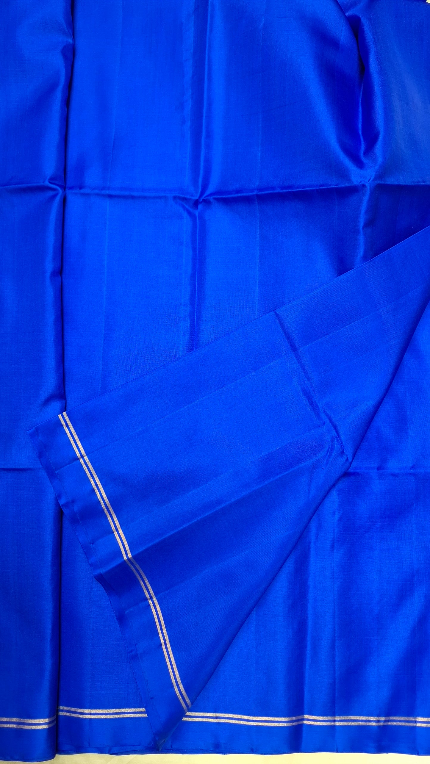 ROYAL BLUE PURE KANJIPURAM SOFT SILK