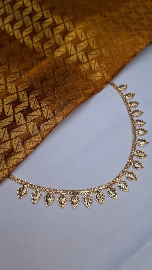 GOLD BUDGET NECKLACE 123