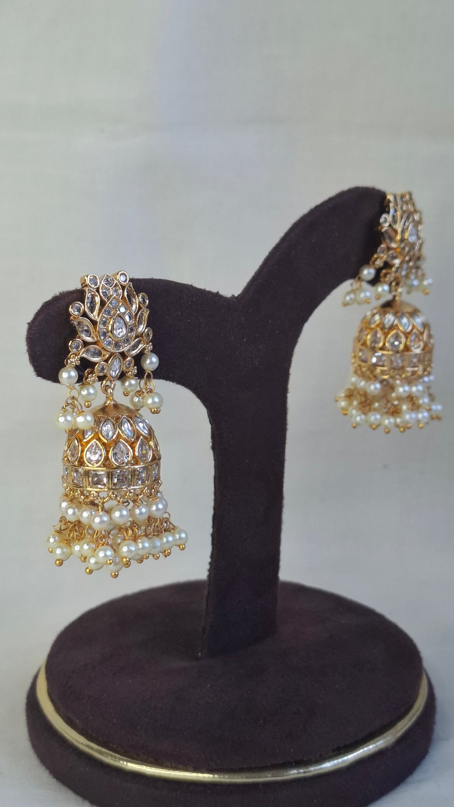 LOTUS WHITE STONE JUMKHAS E0355