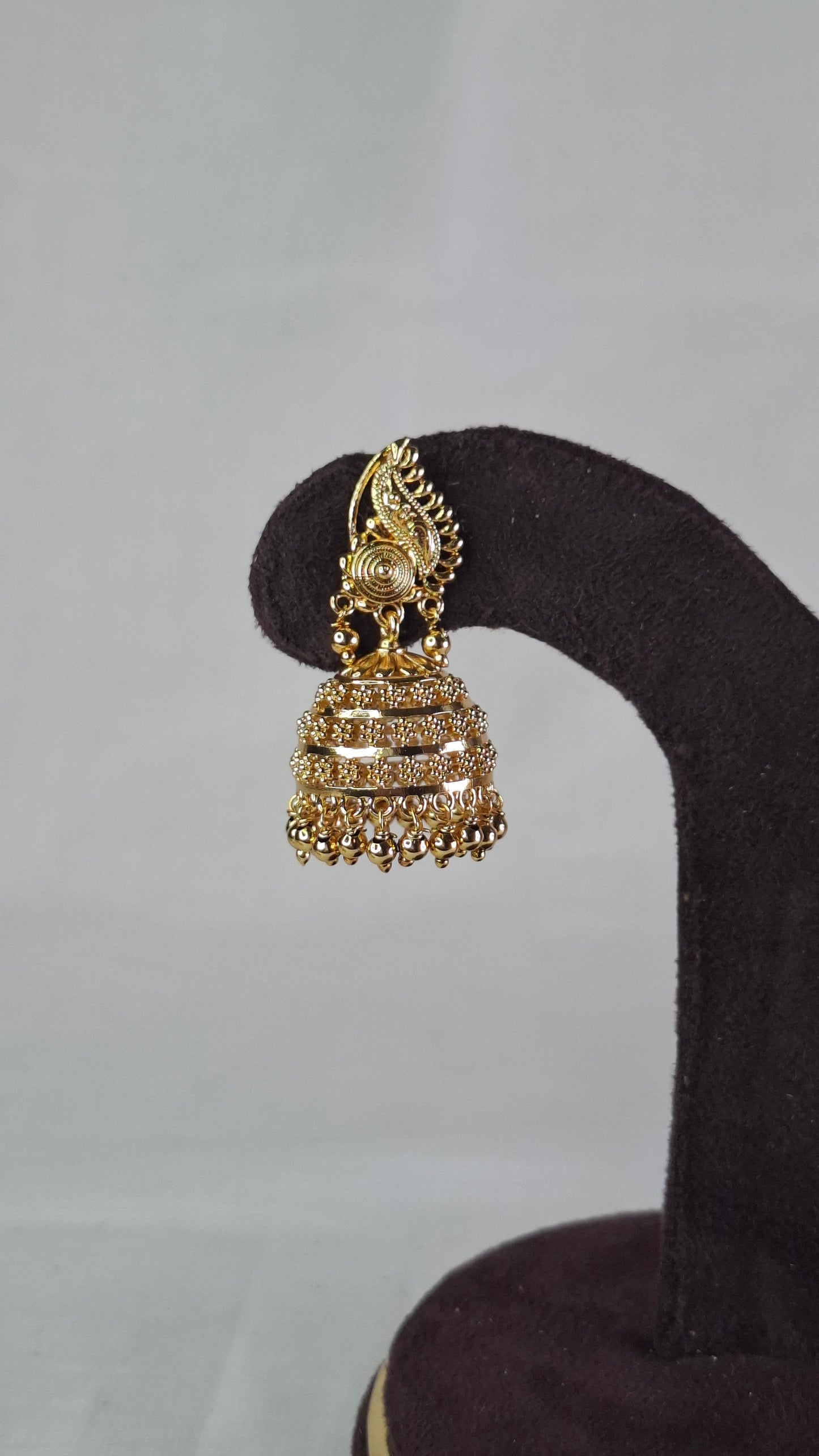 ANTIQUE GOLD JUMKHAS E0372