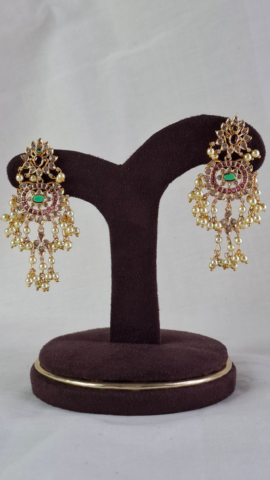 ANTIQUE GOLD EARRINGS E0376