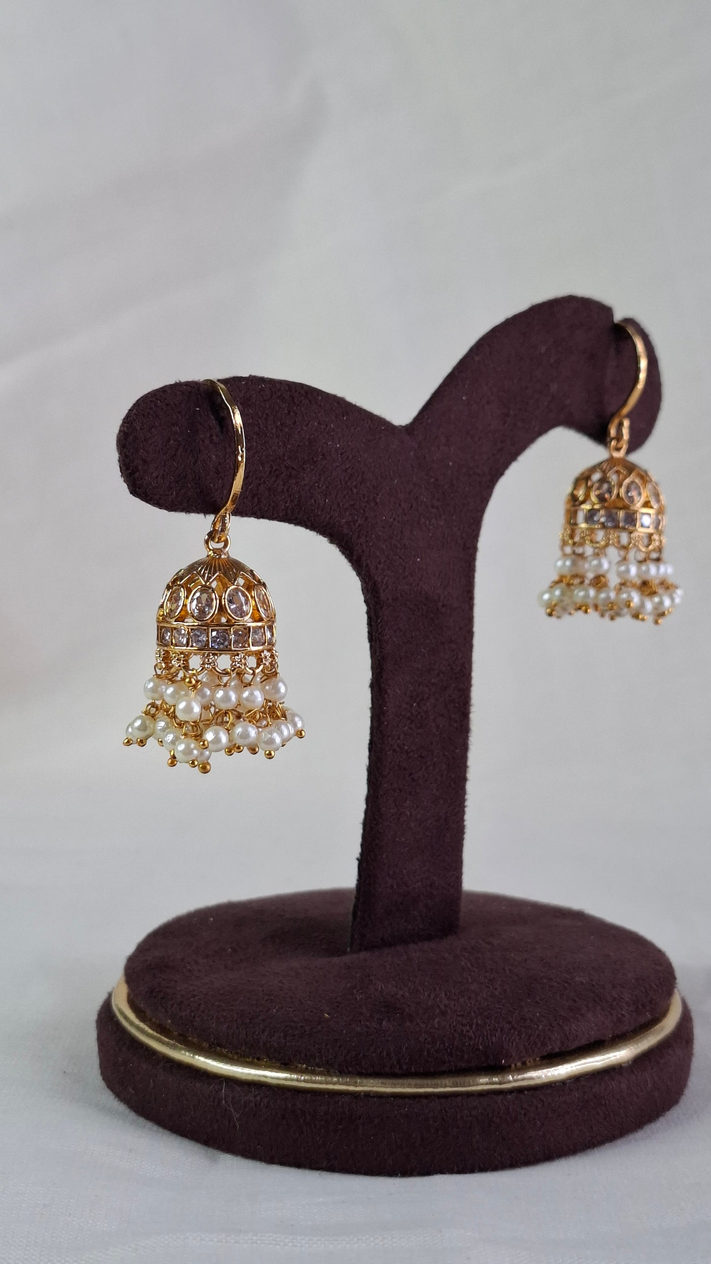 ANTIQUE GOLD JUMKHAS E0378