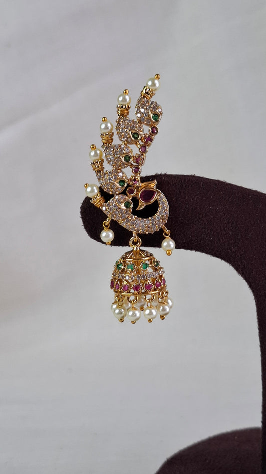PEACOCK EAR CUFF JUMKHAS E0379