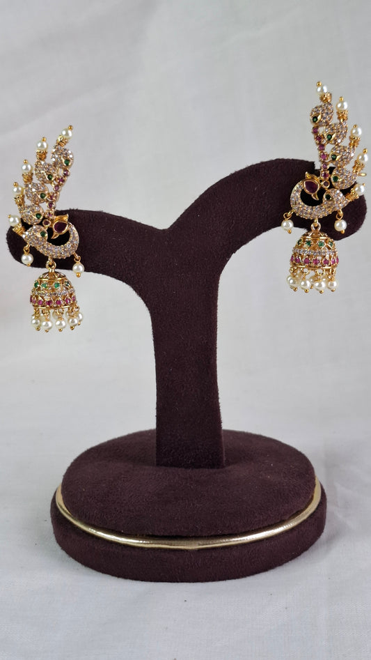 PEACOCK EAR CUFF JUMKHAS E0379