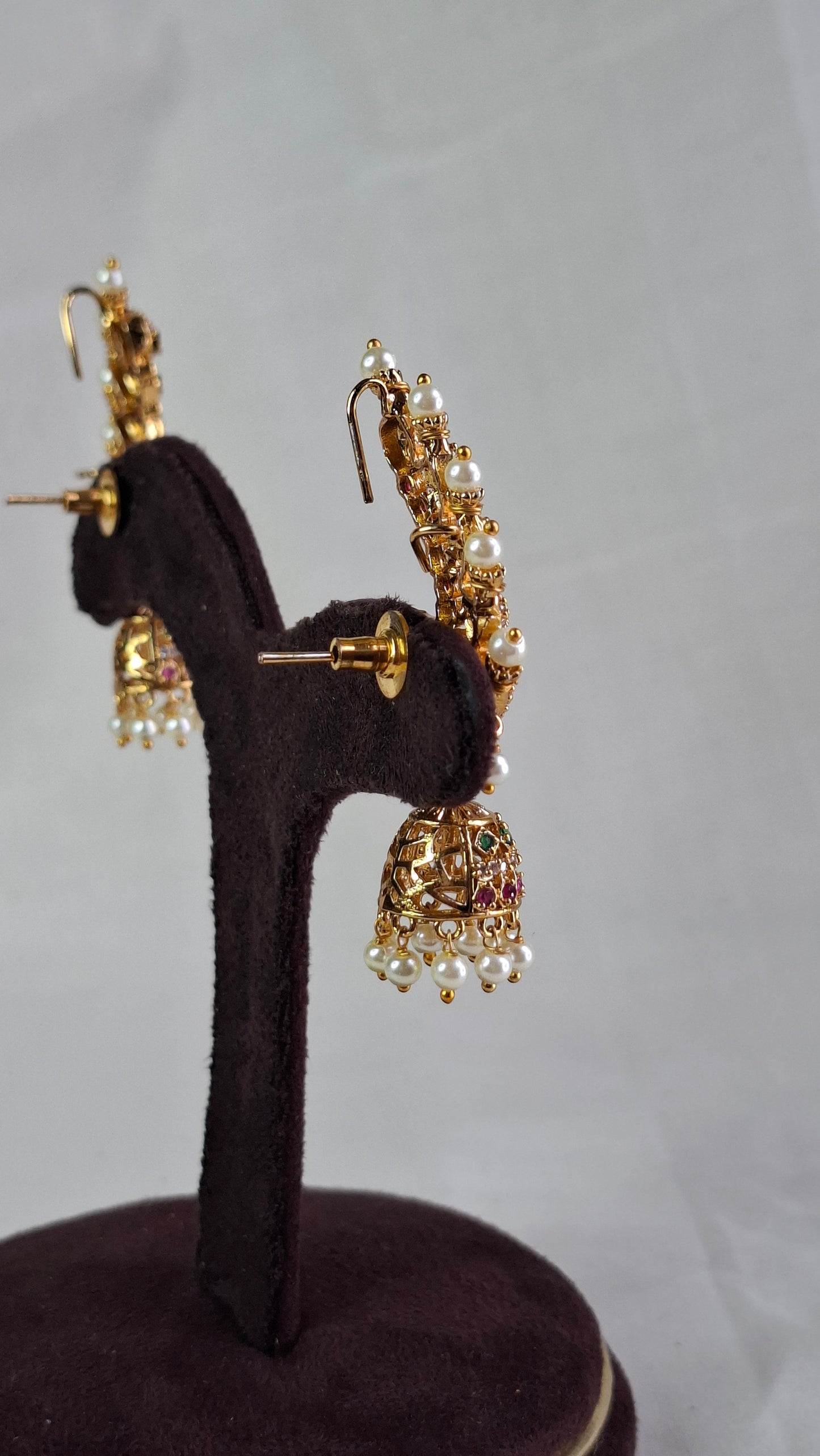 PEACOCK EAR CUFF JUMKHAS E0379