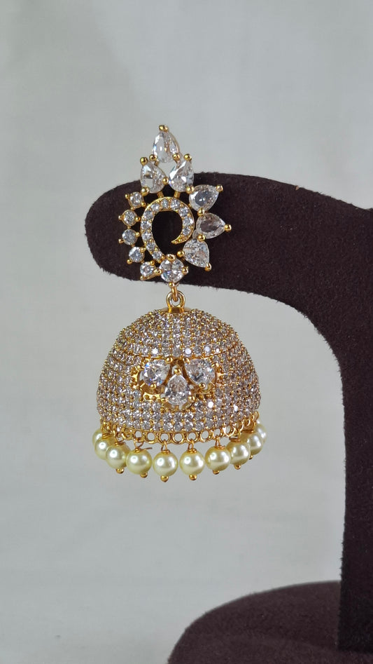 ANTIQUE GOLD A.D. STONE JUMKHAS E0390