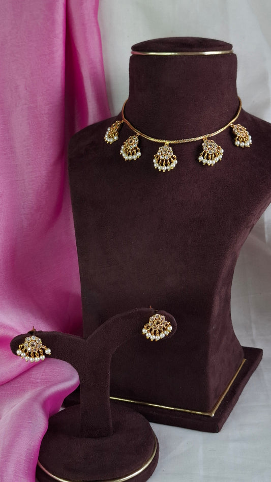 ANTIQUE GOLD SET E0245