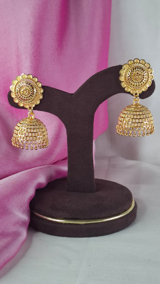 YELLOW ALL GOLD JUMKHAS E0396