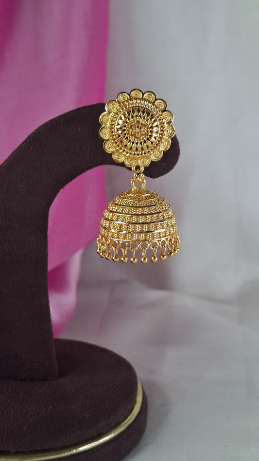 YELLOW ALL GOLD JUMKHAS E0396