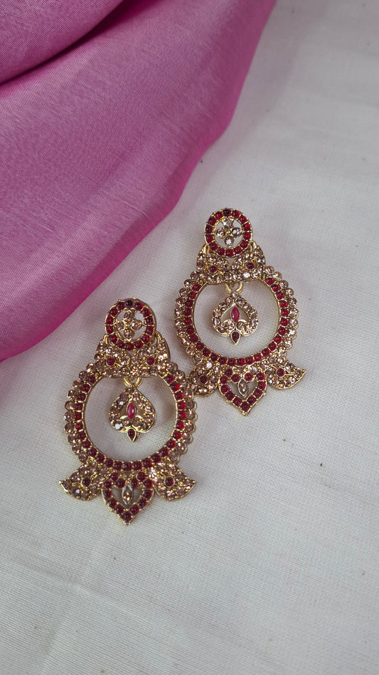 GOLD FASHION EARRINGS E0389