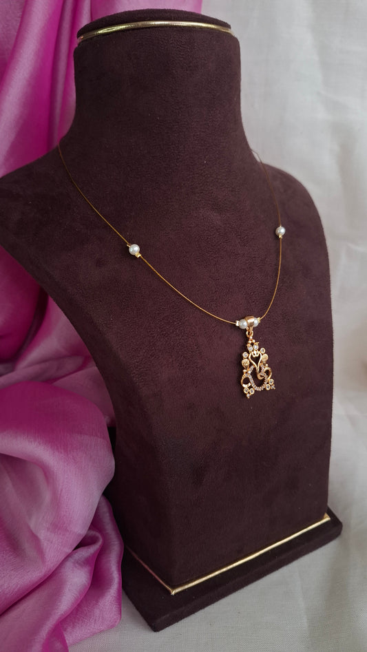 INVISIBLE CZ GANESHA 006