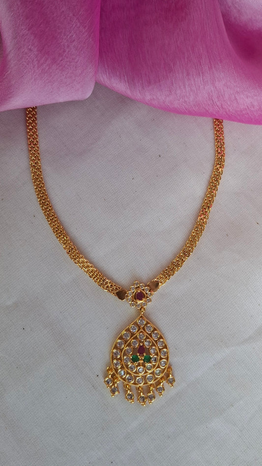 A.D. STONE SHORT NECKLACE E0255