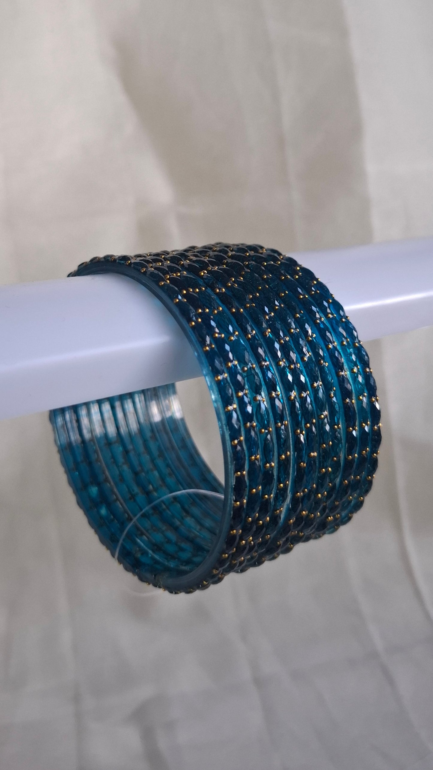 GLASS BANGLES (TURQUOISE BLUE)