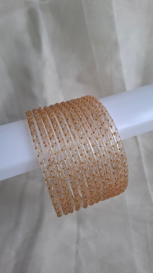 GLASS BANGLES (SAND)