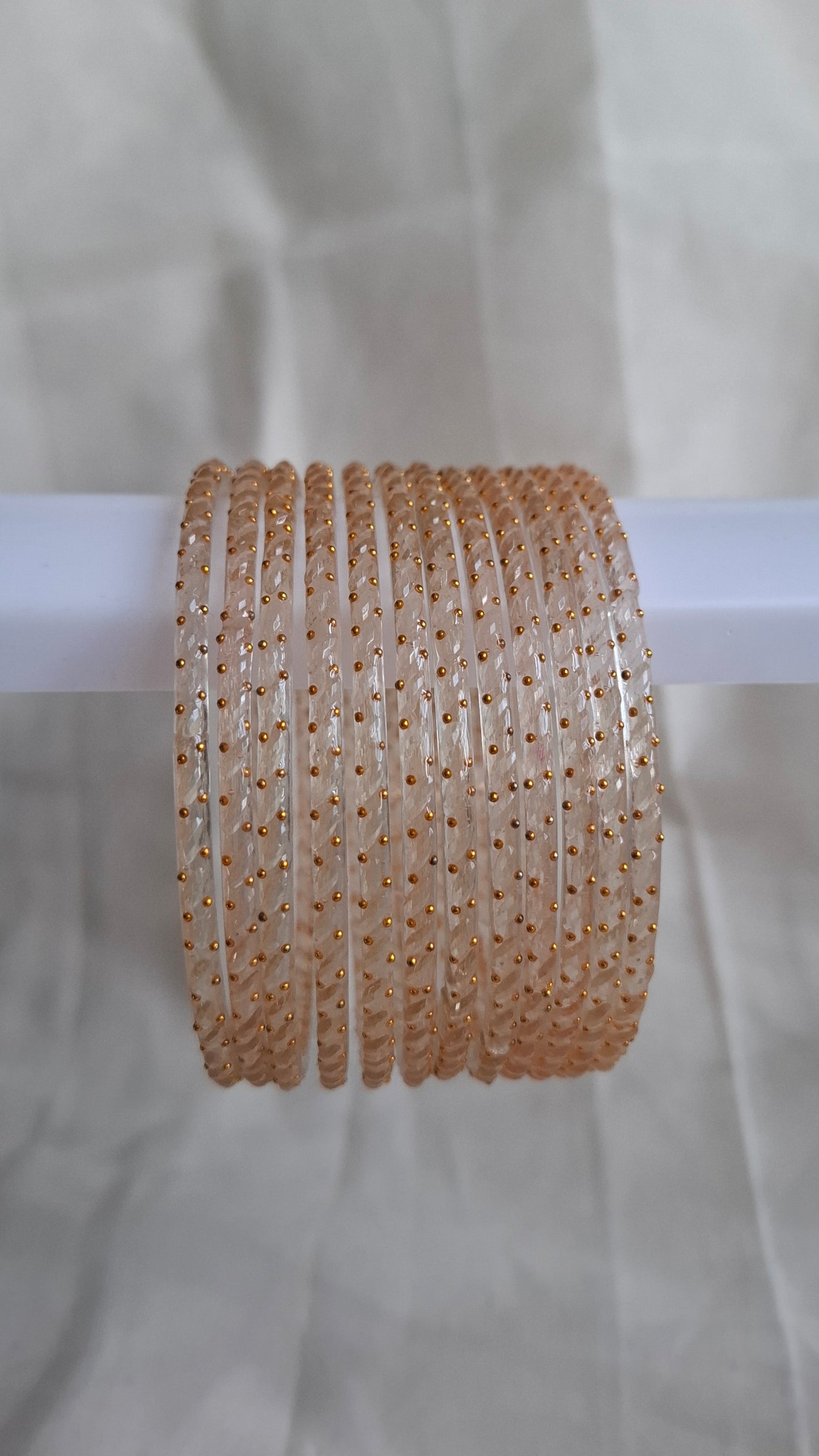 GLASS BANGLES (SAND)