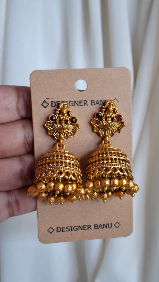 ANTIQUE GOLD JUMKHAS E0403