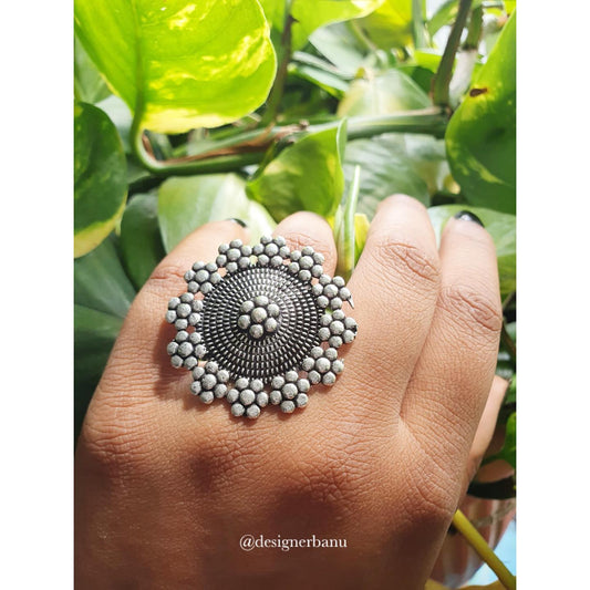 Adjustable Silver Ring #DB002