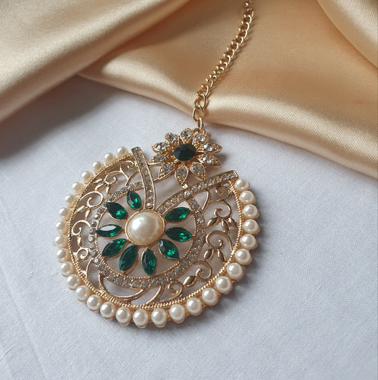 GREEN & WHITE TIKKHA