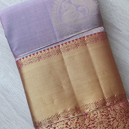 LILAC PEACOCK KANJIPURAM