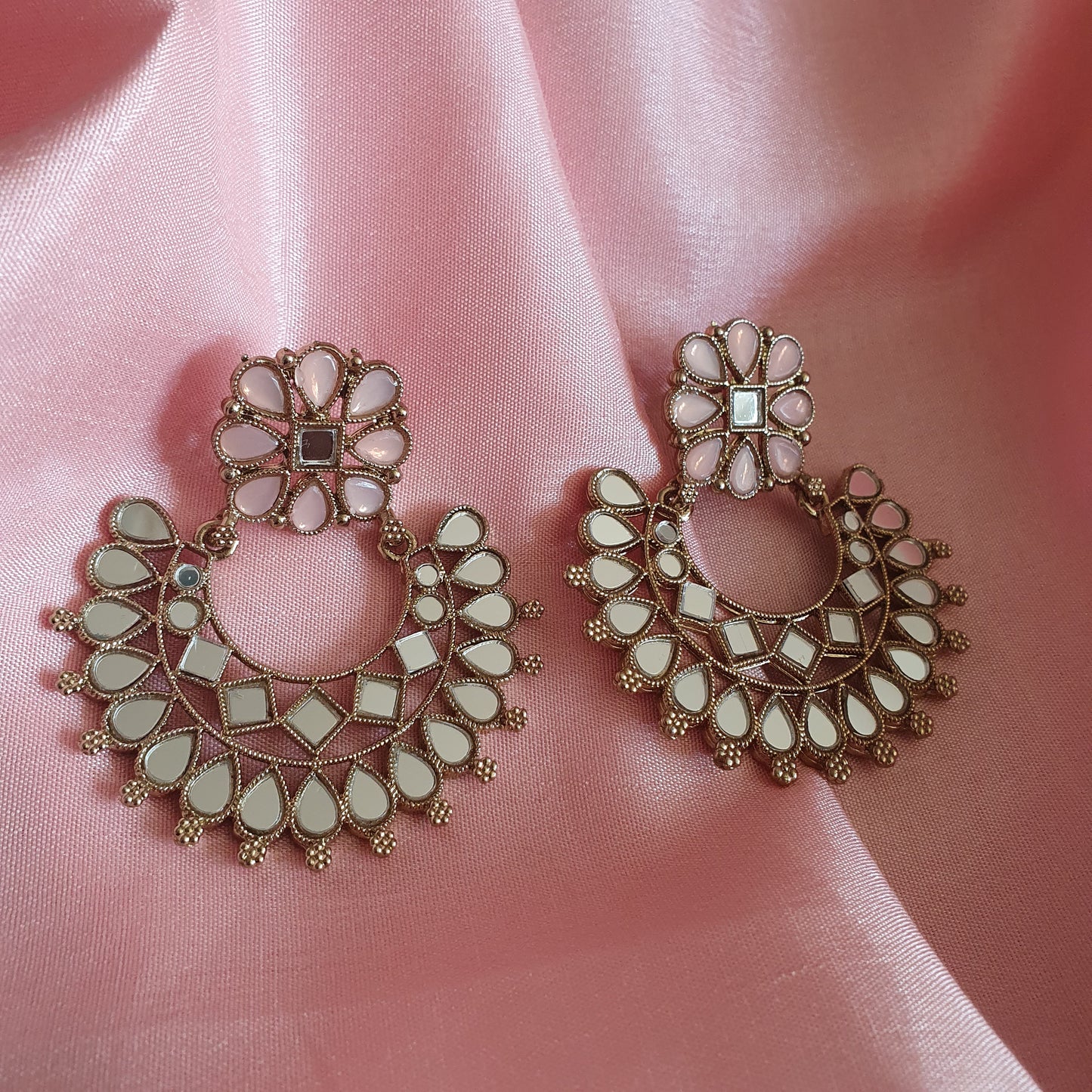 MIRROR CUT EARRINGS