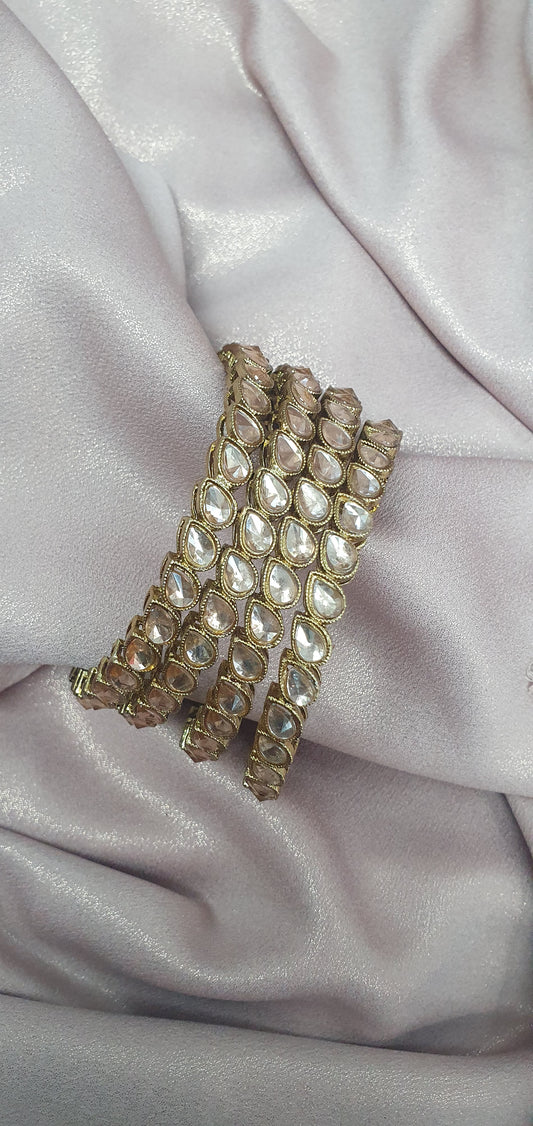 WHITE DIAMOND BANGLES