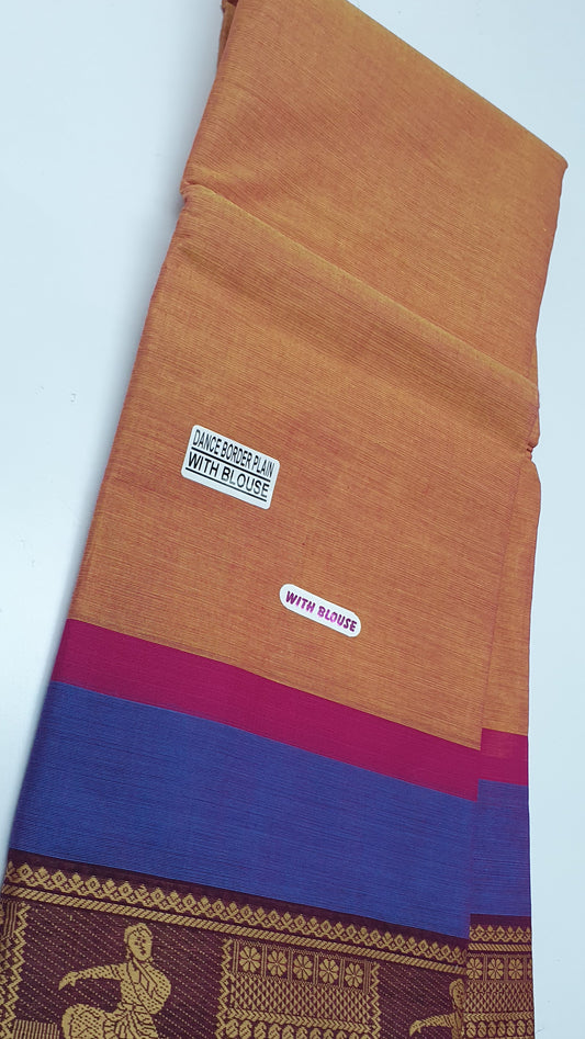 DANCE BORDER SAREE (SAND)