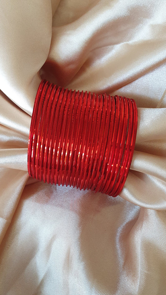 PLAIN BANGLES (RED)