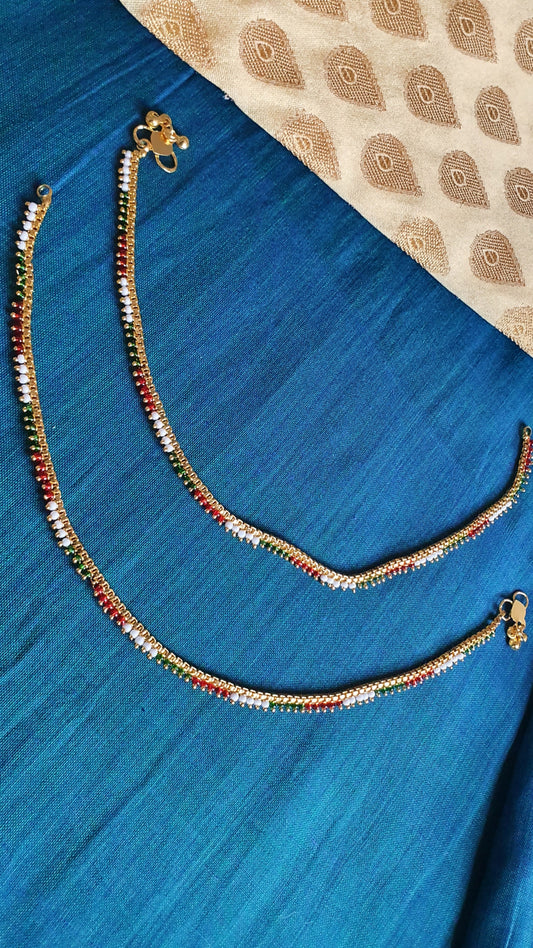 GOLD ANKLETS 1003