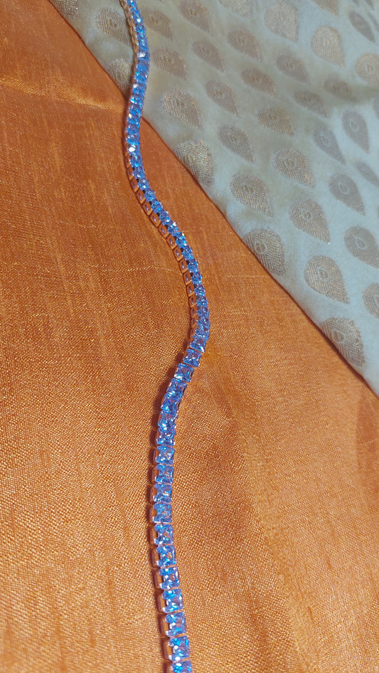 ROSE GOLD A.D. STONE WAIST CHAIN