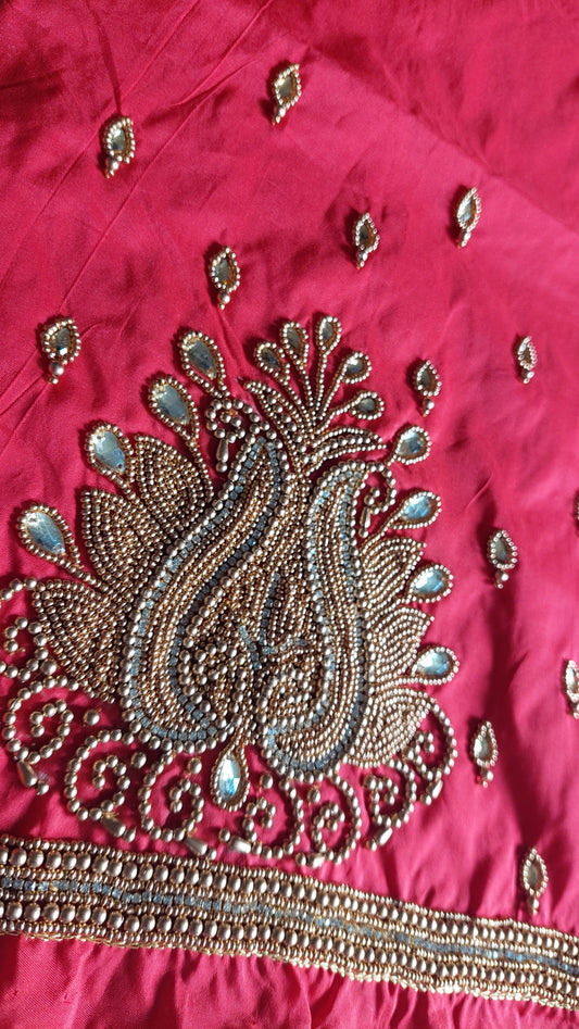 BRIDAL BLOUSE MATERIAL 001