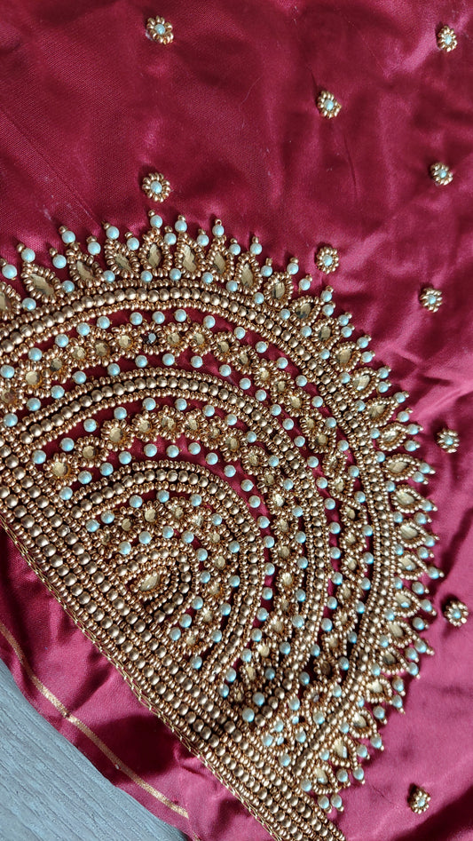 BRIDAL BLOUSE MATERIAL 003