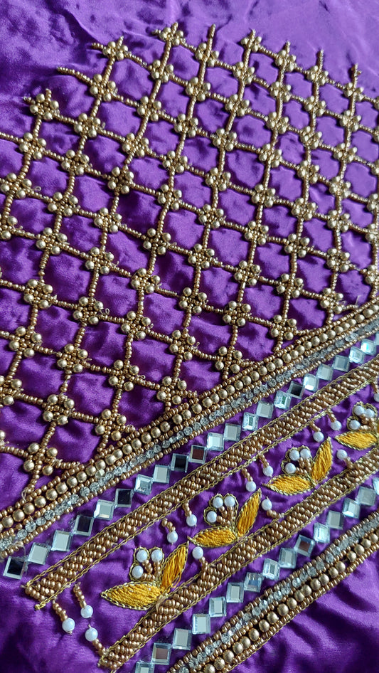 BRIDAL BLOUSE MATERIAL 004