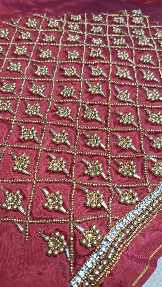 BRIDAL BLOUSE MATERIAL 006