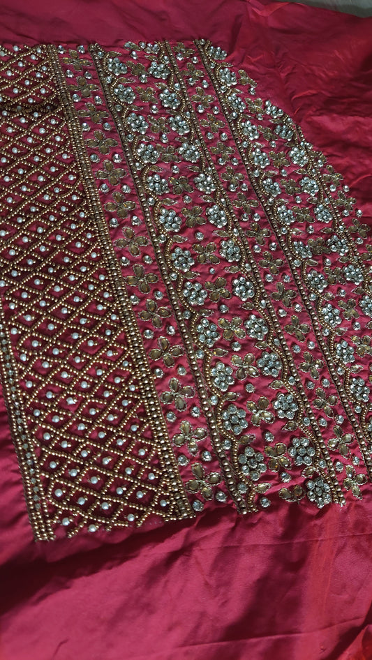 BRIDAL BLOUSE MATERIAL 010