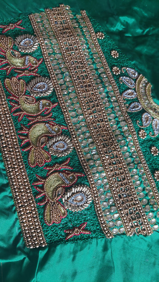 BRIDAL BLOUSE MATERIAL 011