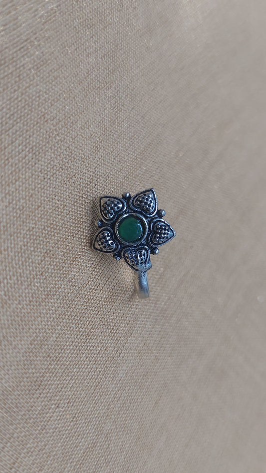 SILVER NOSE NATH 021