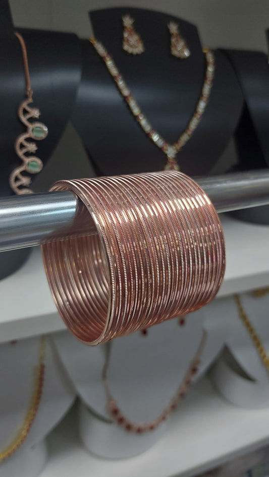 ROSE GOLD PLAIN BANGLES