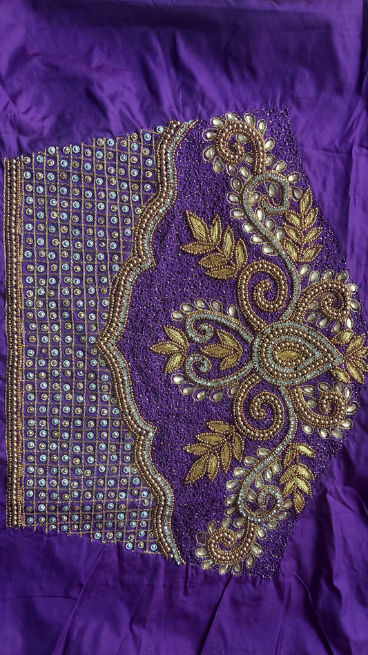 BRIDAL BLOUSE MATERIAL 015