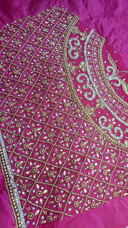 BRIDAL BLOUSE MATERIAL 020