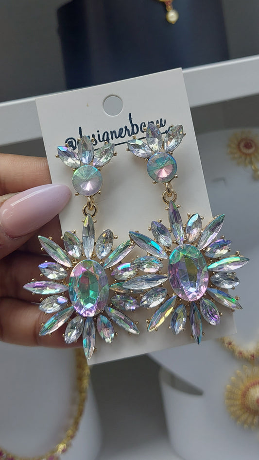 GOLD FASHION EARRINGS E0088