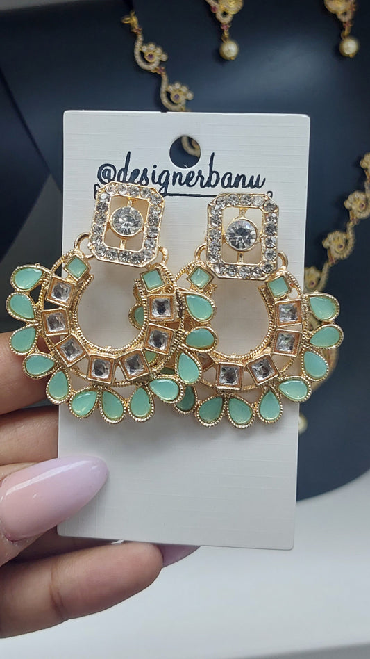 ROSE GOLD FASHION EARRING E0079