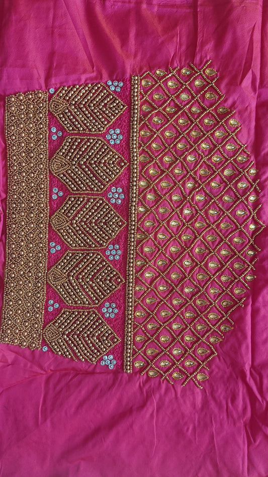 BRIDAL BLOUSE MATERIAL 023