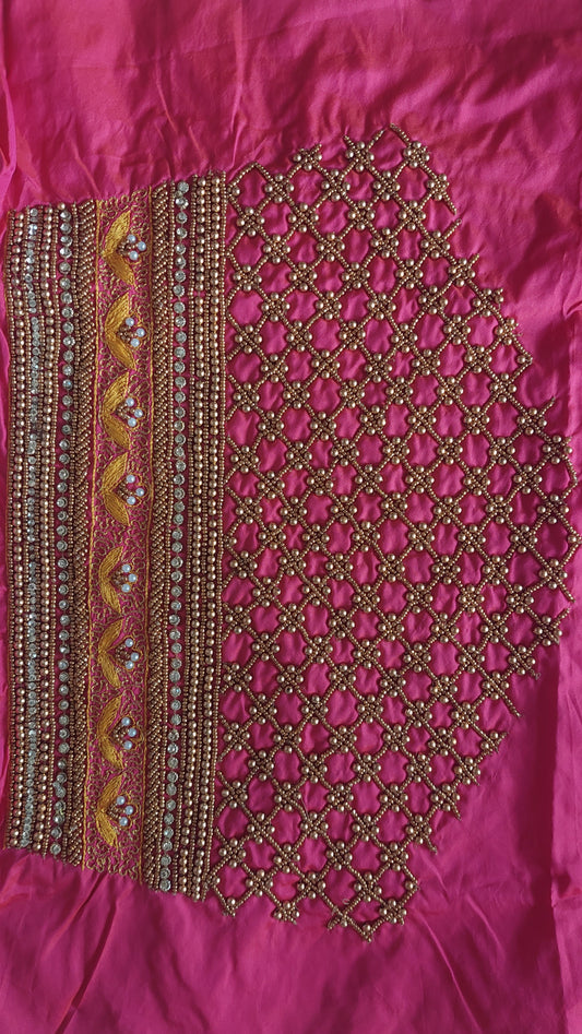 BRIDAL BLOUSE MATERIAL 025