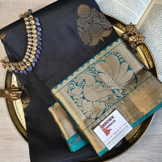 BLACK & BLUE KANJIPURAM